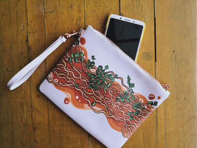 ramen order pouch front