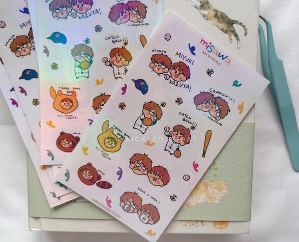 misawa stickers
