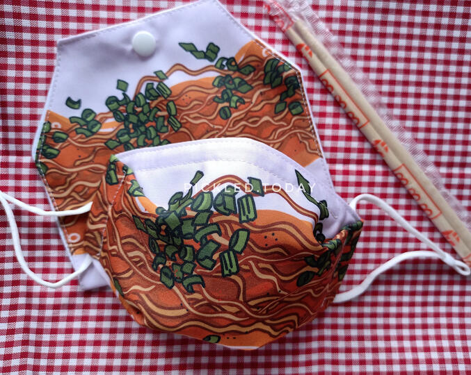 ramen order face mask